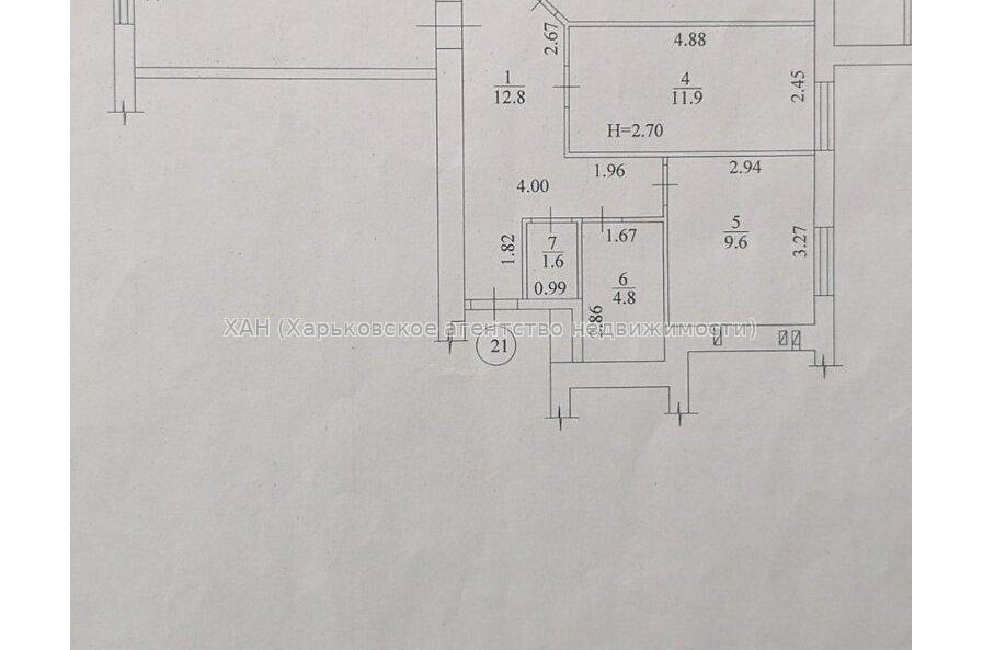 Продам квартиру, Льва Ландау просп. , 3  ком., 80 м², без внутренних работ 