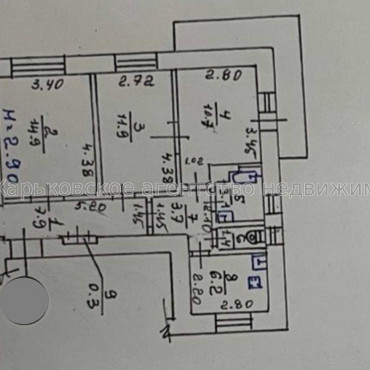 Продам квартиру, Мироносицкая ул. , 3  ком., 63 м², капитальный ремонт 
