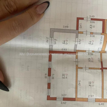Продам дом, Павла Тычины ул. , 65 м², 1 сот., советский ремонт 