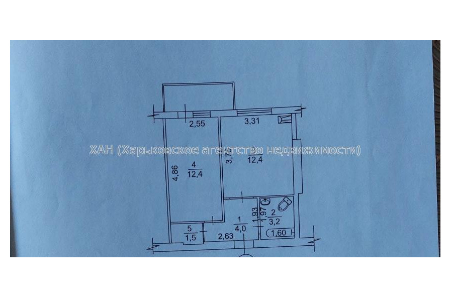 Продам квартиру, Библика ул. , 4 , 1 кім., 37.30 м², капитальный ремонт 