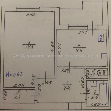 Продам квартиру, Яны Червоной ул. , 1  ком., 40.40 м², косметический ремонт 