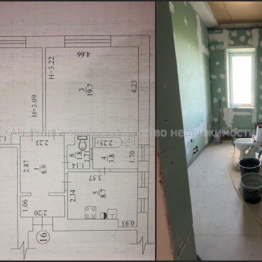 Продам квартиру, Ильи Коваля ул. , 2 кім., 64 м², частичный ремонт 