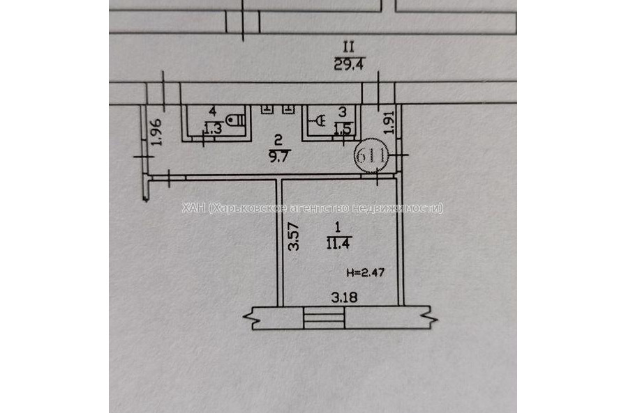 Продам квартиру, Соича ул. , 1 кім., 12 м², советский ремонт 