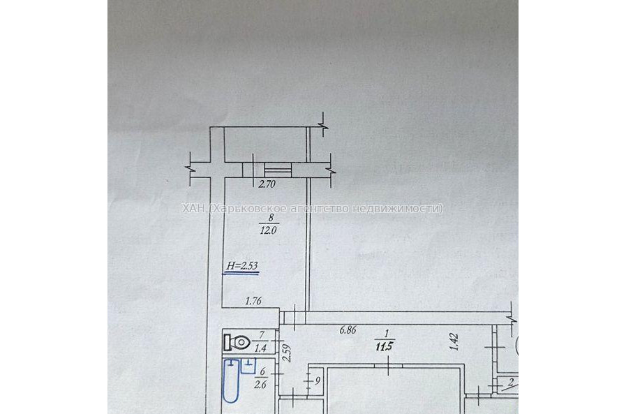 Продам квартиру, Братьев Гипиков ул. , 3 кім., 66.40 м², советский ремонт 