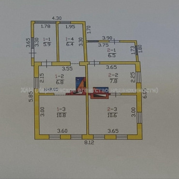 Продам будинок, Писемский пер. , 50 м², 5 соток, советский ремонт 