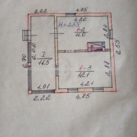 Продам будинок, Электровозный проезд , 50 м², 5 соток, без ремонта