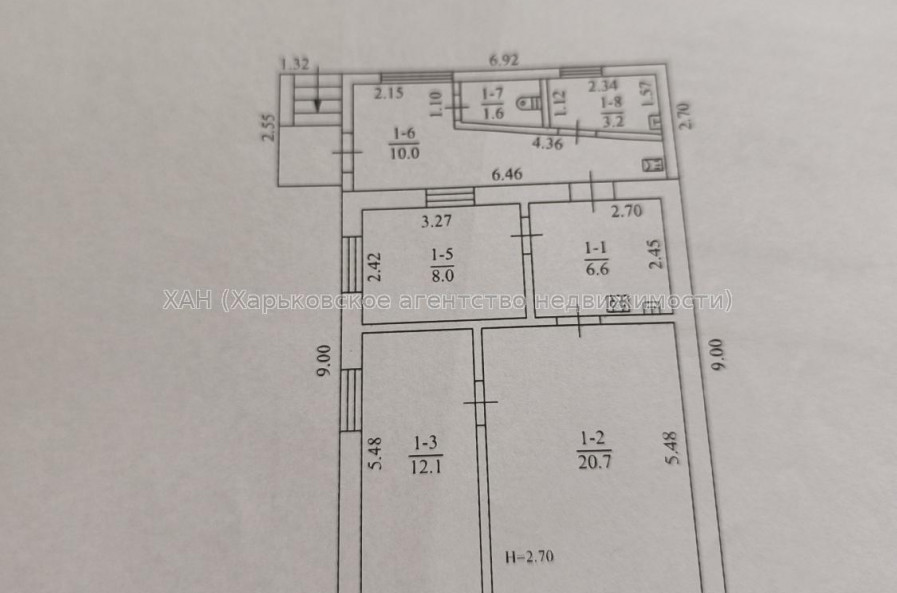 Продам дом, Лесная ул. , 60 м², 11 сот., советский ремонт 