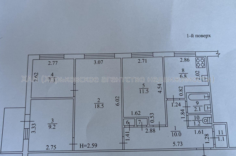 Продам квартиру, Академика Павлова ул. , 4  ком., 71 м², без ремонта 