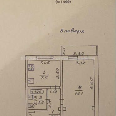 Продам квартиру, Нюрнбергский пер. , 1 кім., 40 м², косметический ремонт 