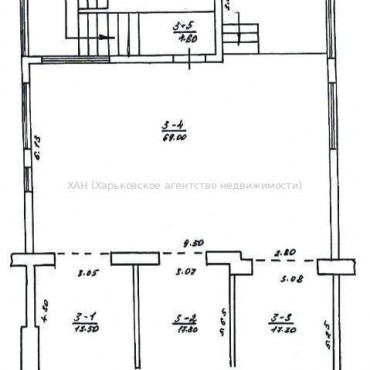 Продам нежилую недвижимость, торговое помещение , 1  ком., 203 м², капитальный ремонт 