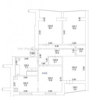 Продам квартиру, 4  ком., 88 м², авторский дизайн 