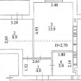 Продам квартиру, Шевченко ул. , 1 кім., 37 м², без отделочных работ 