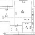 Продам квартиру, Шевченко ул. , 1 кім., 37 м², без отделочных работ 