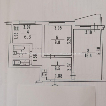 Продам квартиру, Героев Харькова просп. , 2 кім., 46 м², авторский дизайн 