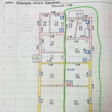Продам будинок, Шацкая ул. , 5 , 49 м², 3 соток, советский ремонт 