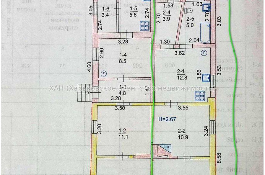 Продам будинок, Шацкая ул. , 5 , 49 м², 3 соток, советский ремонт 