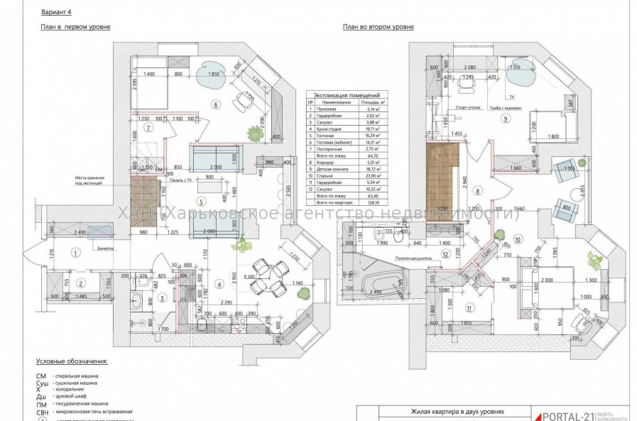 Продам квартиру, Профессорская ул. , 4 кім., 130 м², без отделочных работ 