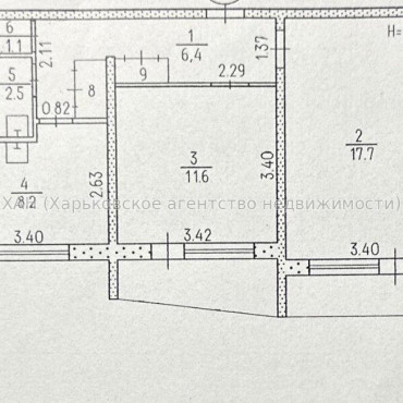 Продам квартиру, Клочковская ул. , 2  ком., 51 м², капитальный ремонт 