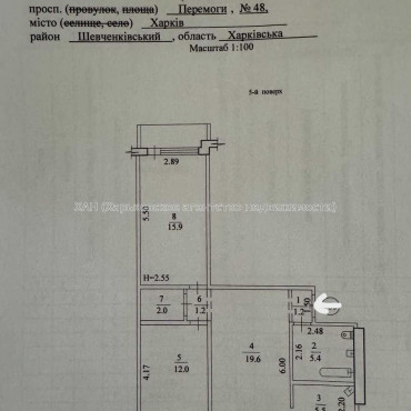 Продам квартиру, Победы просп. , 3 кім., 68 м², капитальный ремонт 