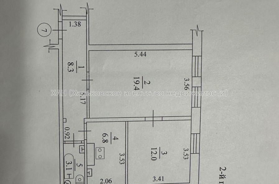 Продам квартиру, Леонида Быкова ул. , 2 кім., 49.60 м², косметический ремонт 