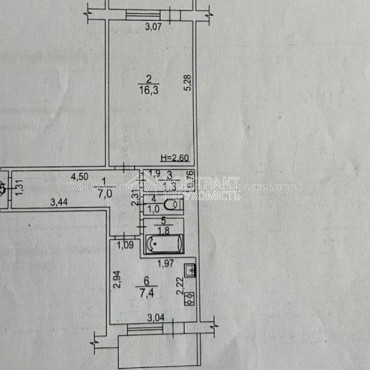 Продам квартиру, Науки просп. , 1  ком., 37 м², капитальный ремонт 