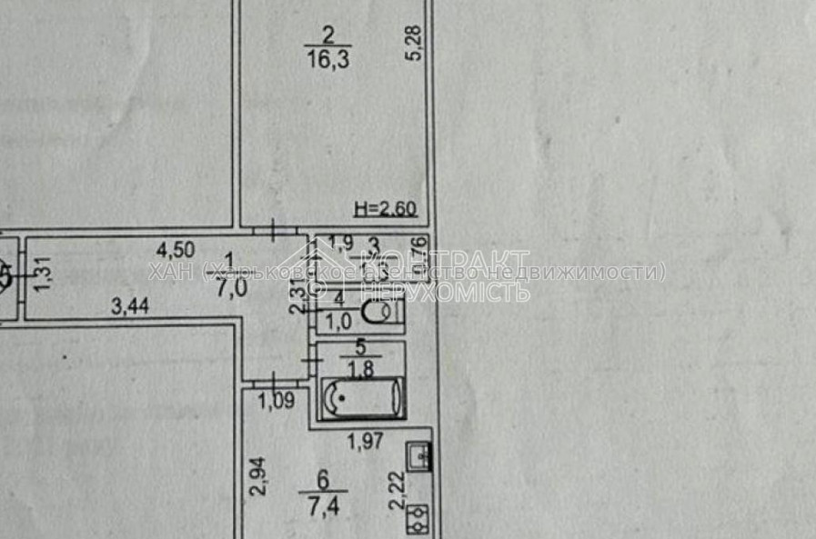 Продам квартиру, Науки просп. , 1  ком., 37 м², капитальный ремонт 