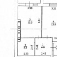 Продам квартиру, Шевченковский пер. , 1  ком., 42.20 м², без внутренних работ 