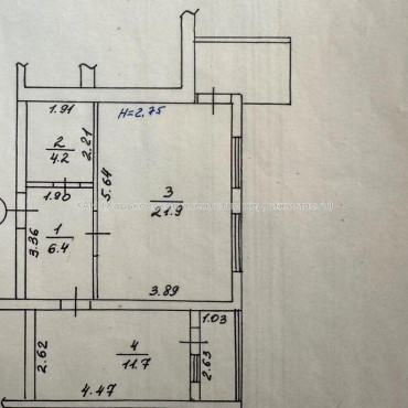 Продам квартиру, Соборности Украины ул. , 1 кім., 48.30 м², евроремонт 