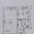 Продам квартиру, Камышовая ул. , 1  ком., 28 м², советский ремонт 