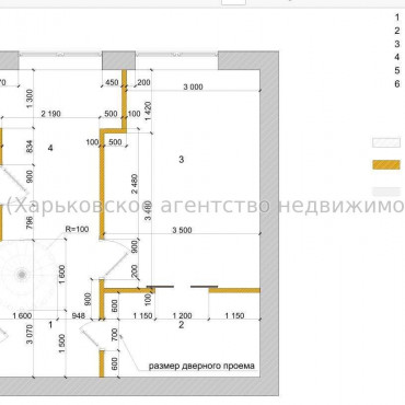 Продам квартиру, Героев Харькова просп. , 3  ком., 126 м², без отделочных работ 
