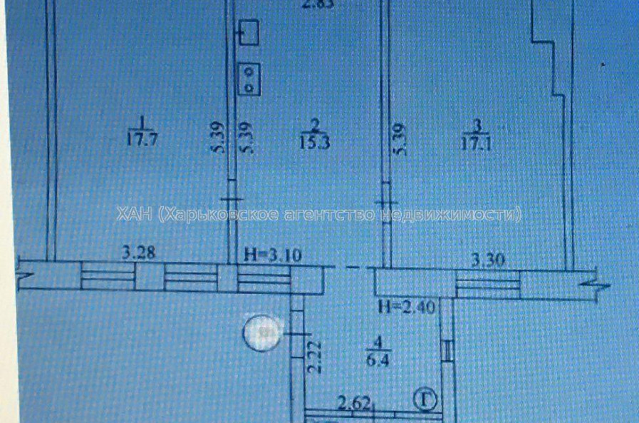 Продам квартиру, Мало-Черновский пер. , 2 кім., 60 м², капитальный ремонт 