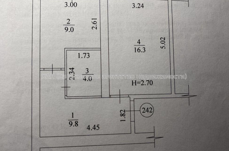 Продам квартиру, Ньютона ул. , 1  ком., 44 м², евроремонт 
