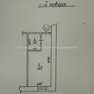 Продам квартиру, Нетеченская наб. , 1 кім., 18.50 м², авторский дизайн 