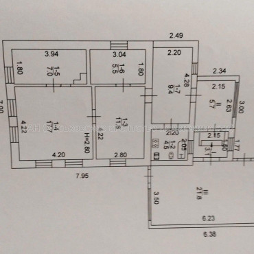 Продам будинок, Максима Рыльского ул. , 90 м², 7 соток, советский ремонт 
