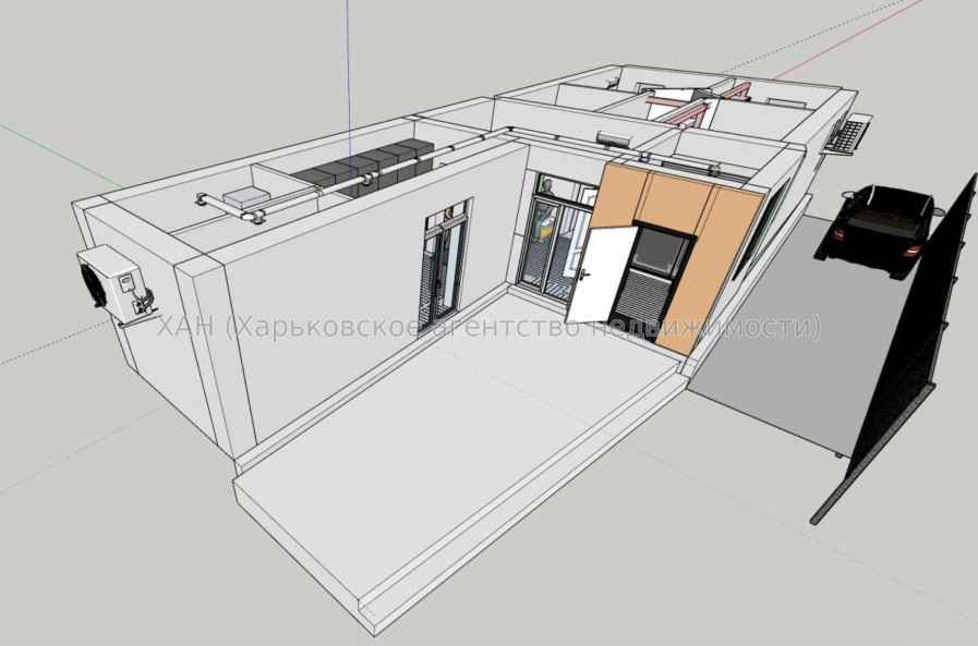 Продам дом, Миргородская ул. , 81.80 м², 3.90 сот., без отделочных работ 