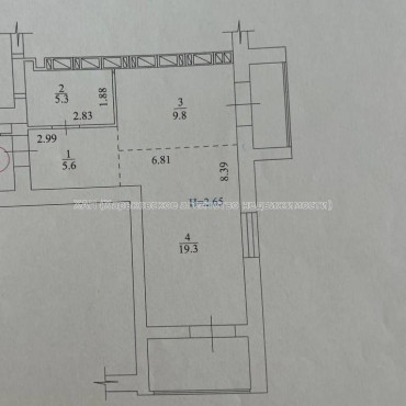 Продам квартиру, Героев Харькова просп. , 1  ком., 47.50 м², без внутренних работ 