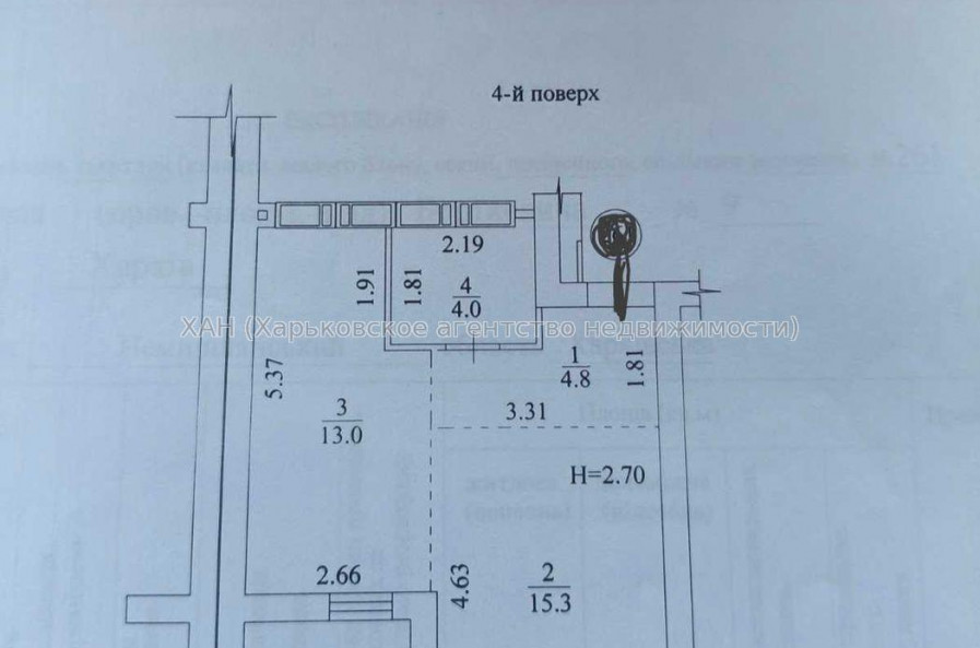 Продам квартиру, Борткевича ул. , 1  ком., 40 м², без отделочных работ 