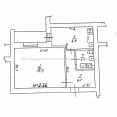 Продам квартиру, Алексеевская ул. , 1  ком., 39 м², капитальный ремонт 