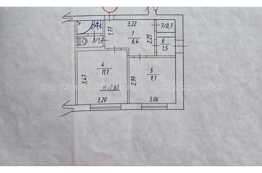 Продам квартиру, Космическая ул. , 2  ком., 31.40 м², капитальный ремонт 