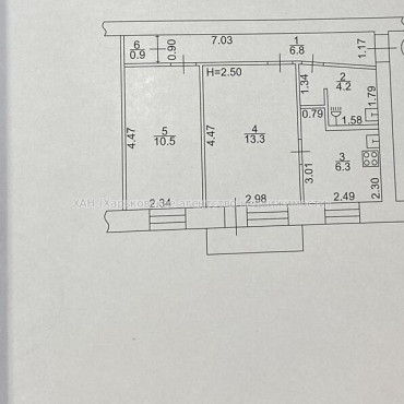 Продам квартиру, Александра Олеся ул. , 2 кім., 43.90 м², капитальный ремонт 