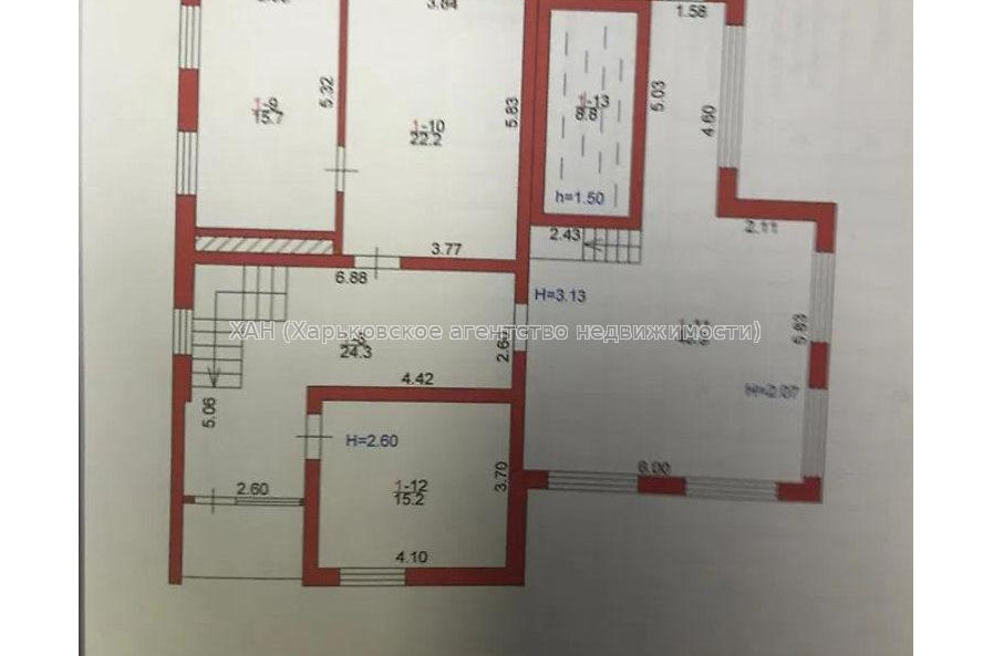Продам дом, 368 м², 22 сот., косметический ремонт 