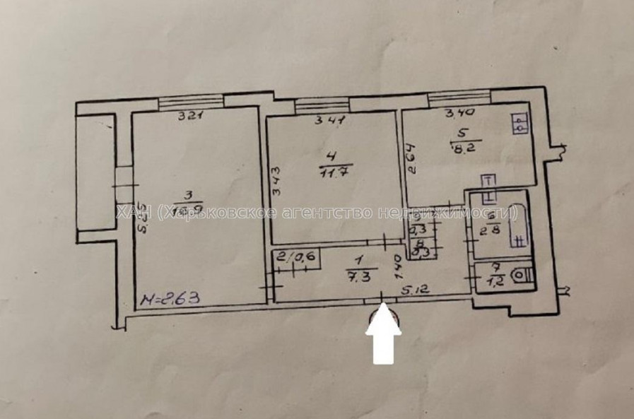 Сдам квартиру, Соборности Украины ул. , 2  ком., 50.80 м², косметический ремонт 