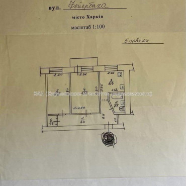 Продам квартиру, Вознесенская ул. , 2 кім., 42 м², евроремонт 