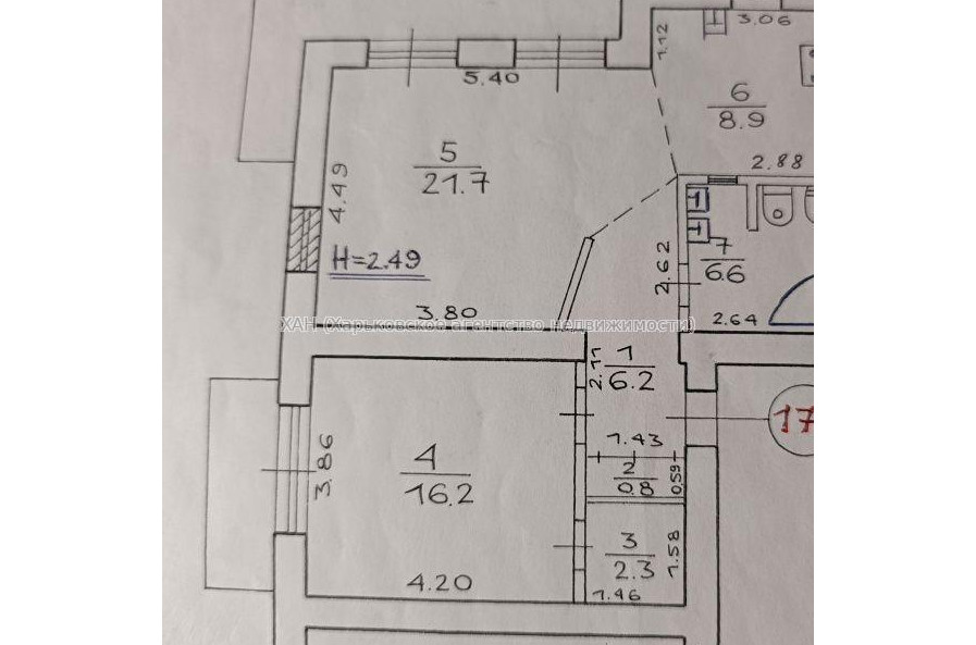 Продам квартиру, Тракторостроителей просп. , 2  ком., 66 м², евроремонт 