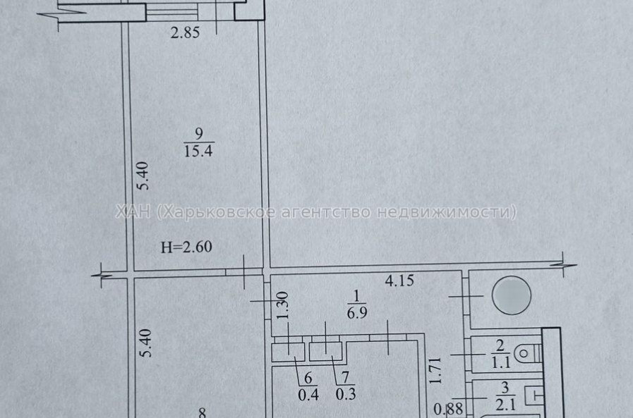 Продам квартиру, Академика Павлова ул. , 3  ком., 65.80 м², советский ремонт 