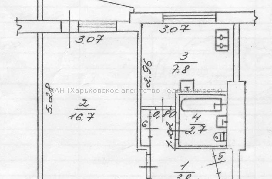 Продам квартиру, Академика Павлова ул. , 1  ком., 33 м², евроремонт 