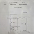 Продам квартиру, Лисаветинская ул. , 1  ком., 42 м², без внутренних работ 