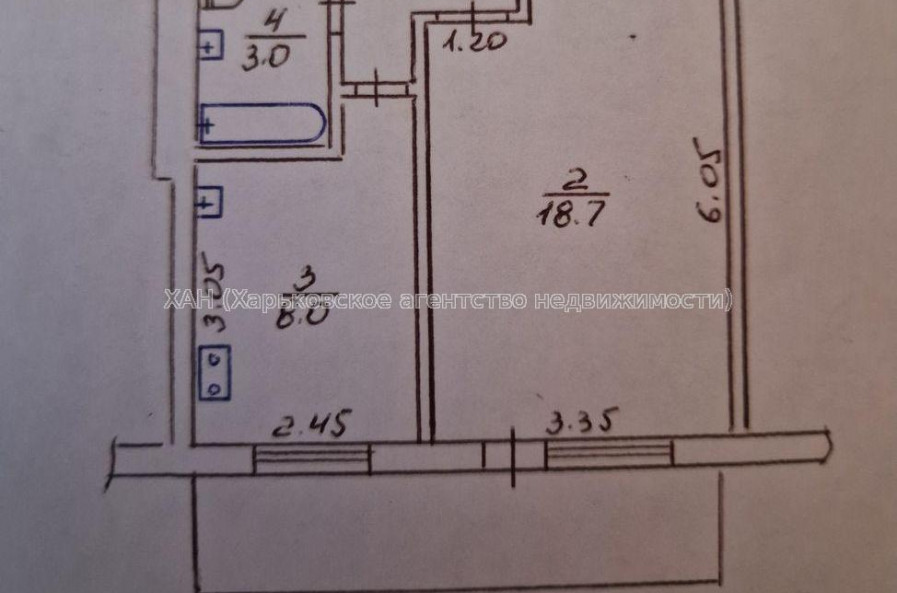 Продам квартиру, Тракторостроителей просп. , 1  ком., 37 м², советский ремонт 