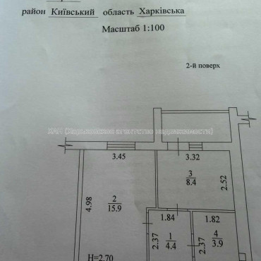 Продам квартиру, Шевченковский пер. , 1 кім., 34.40 м², евроремонт 