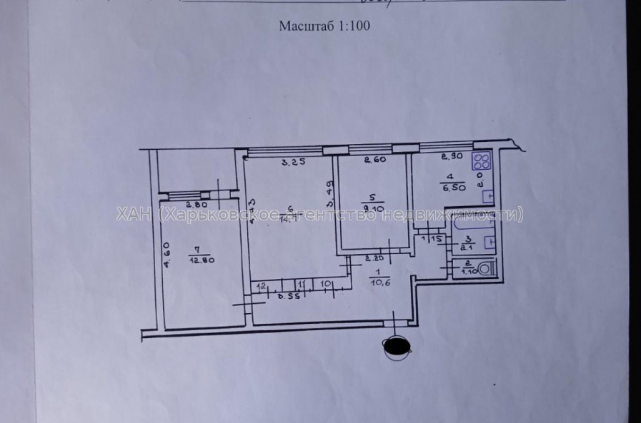 Продам квартиру, Аэрокосмический пр. , 90 , 3  ком., 61 м², без ремонта 